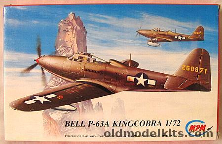 MPM 1/72 Bell P-63A Kingcobra - USA or USSR, 72021 plastic model kit